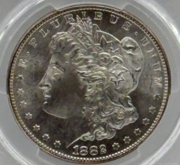1882-S Morgan Silver Dollar