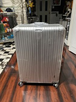 Large Rimowa Aluminum Luggage 