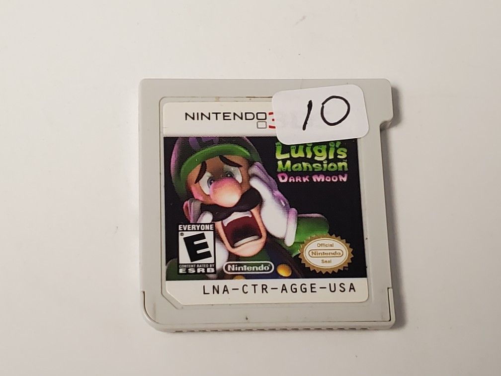 Nintendo 3ds Luigis Mansion