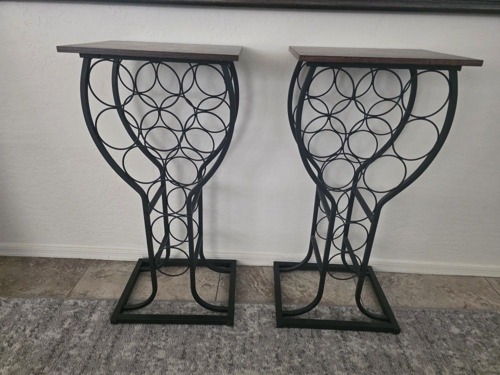 Set Of 2 Wine Racks