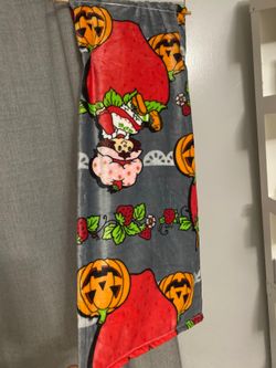 Strawberry Shortcake Halloween Blanket