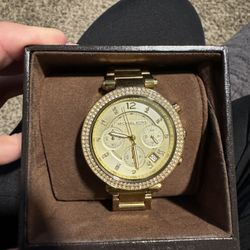 Michael Kors Gold Watch 