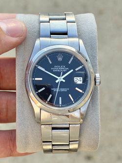 Vintage 1971 Rolex Datejust Reference 1601 Stainless Steel Men’s Watch 