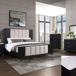 4 Pc Queen Bedroom Set