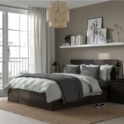 Ikea MALM bed with drawers