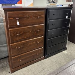 BRAND NEW Large Wooden Dresser, Solid Wood Tall Dressers 