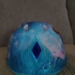 (Frozen Movie Design) Bike Helmet For Girl.