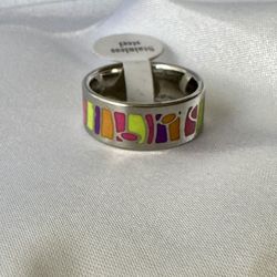 Stainless Steel Rings, Size 7