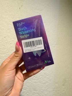 PAP+ Teeth Whitening Strips Mint Flavor