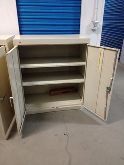 2 Doors Metal Cabinet $ 150 Each With Key 