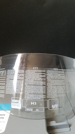 Clear sun visor AGV ,K1 helmet brand new.