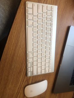 Apple Magic Mouse and Keyboard