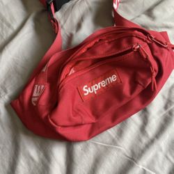 2018 Red Supreme Fanny Pack 