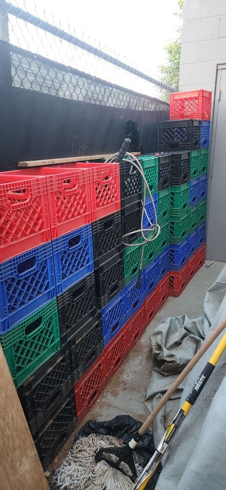 12" X 12" Milk Crates