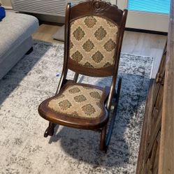 Antique rocking chair
