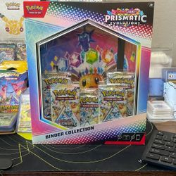 Prismatic binder Pokemon $60 FIRM