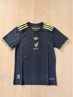 2025 Mexico black gold player version jersey