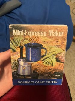Mini expresso maker for camping and backpacking
