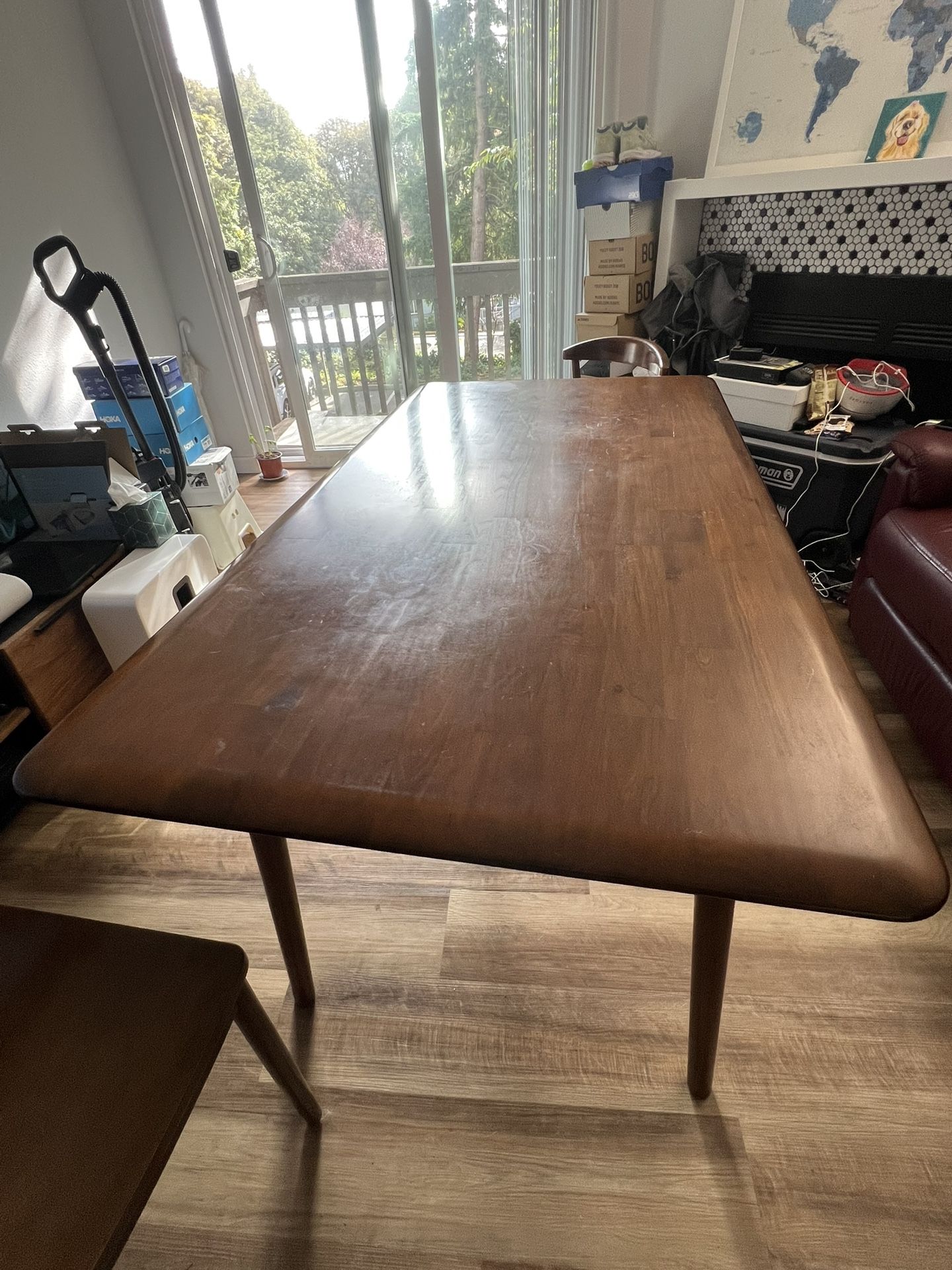 West Elm Mid century Dining Table