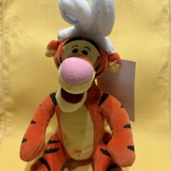 Disney EASTER BUNNY TIGGER with Bunny Ears Plush w/tags