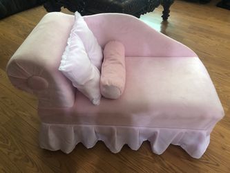 Pink TODDLER chaise couch/sofa