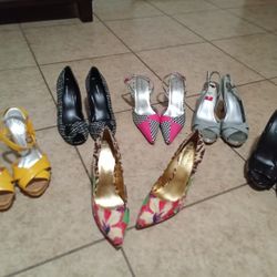 6 Pairs Of heels