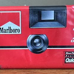Vintage Marlboro Quicksnap All-In-One 27 Exposures 35mm Film by Fujifilm