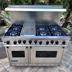 48” Viking Dual Fuel Range 