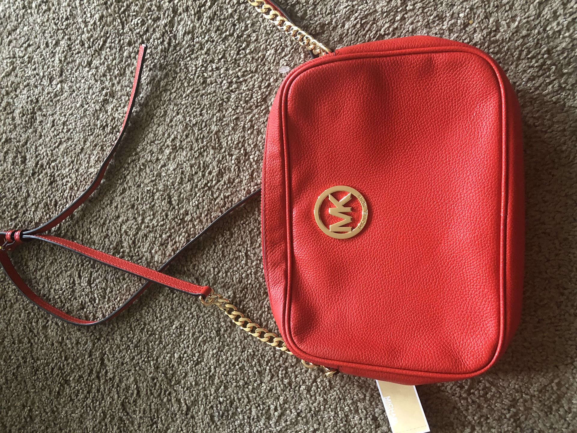 Michael Kors Red Crossbody