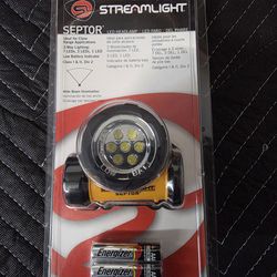 NEW Streamlight 61052 Septor LED Headlamp Flashlight (BN367)