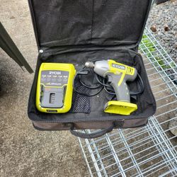 Ryobi Drill With Case