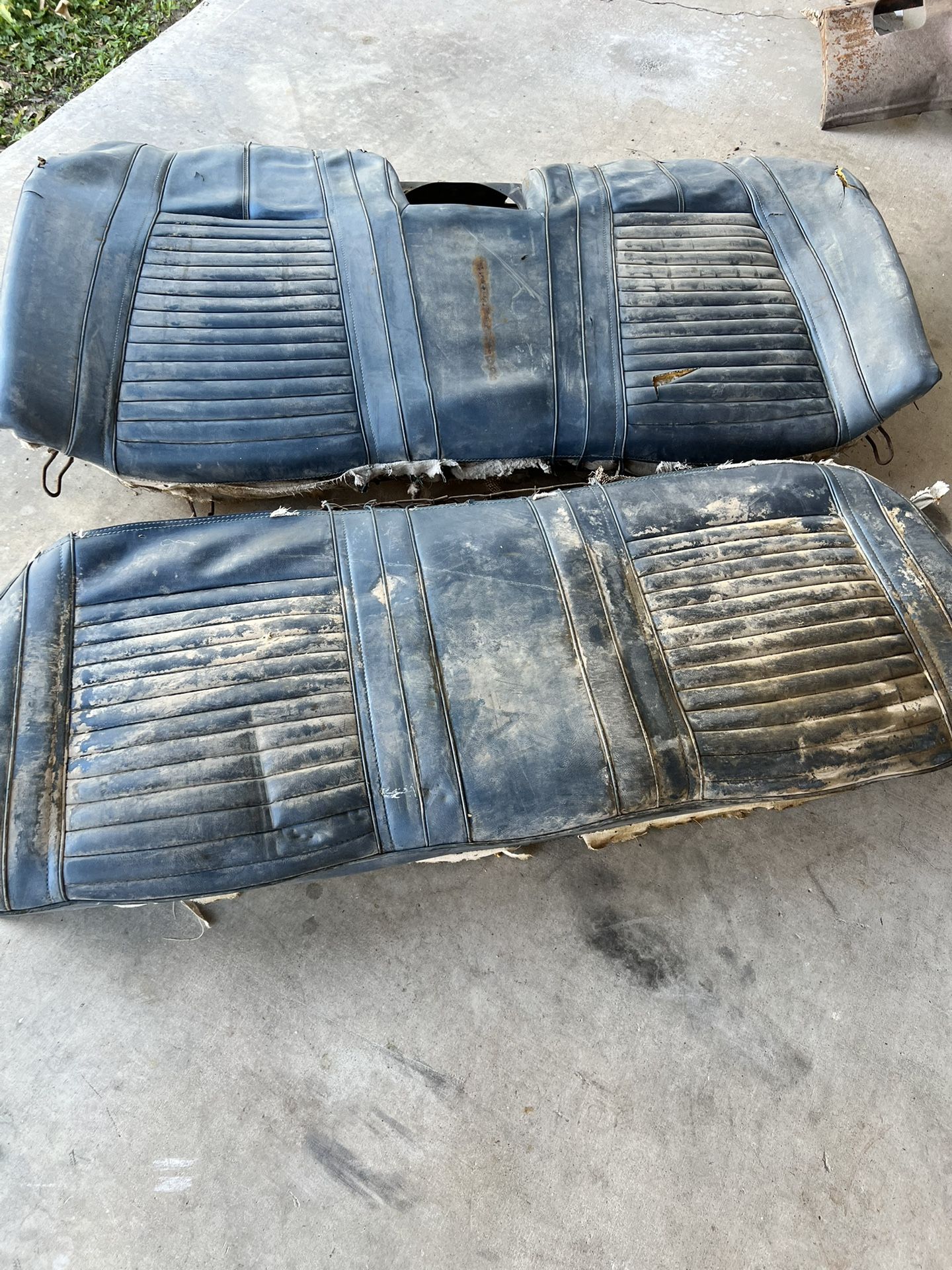 Buick riviera rear seat