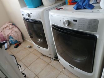 Maytag Front-Load Washer and Dryer Set