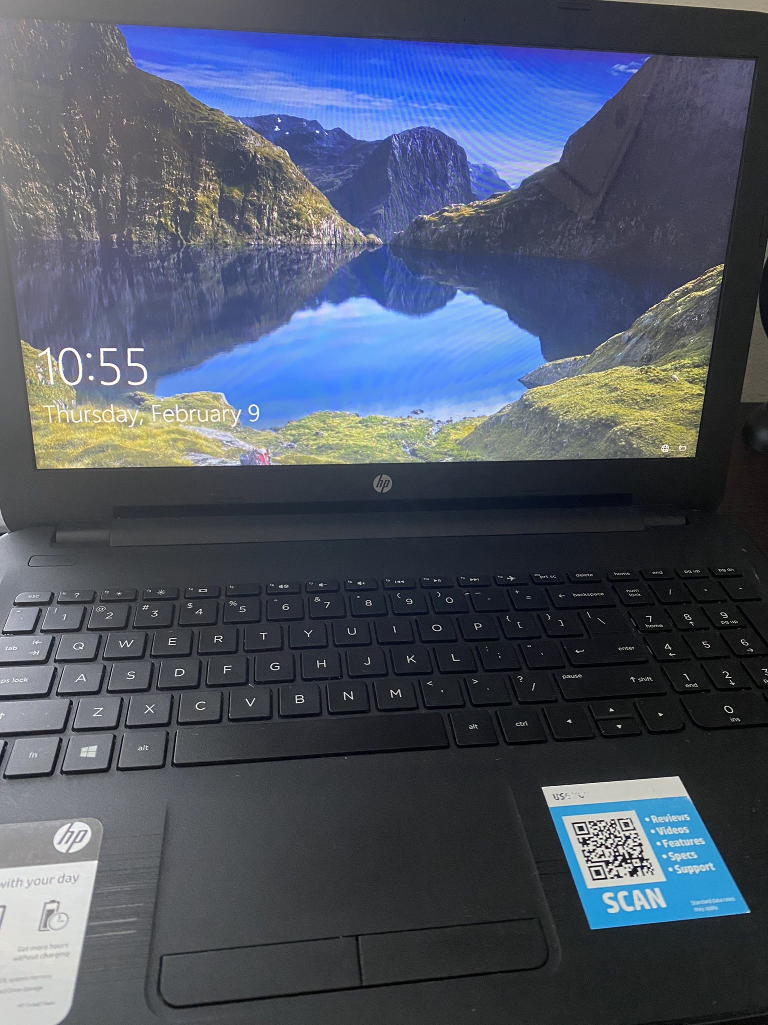 HP Notebook 15.6” HD Display