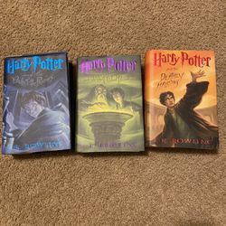 Hardcover Harry Potter Books 5-7 All Or Individual 