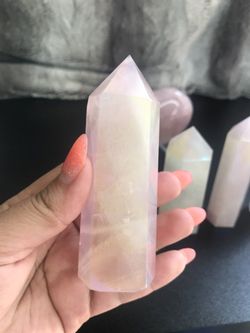 Rose Quartz Aura points