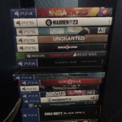 PS5/PS4/PS2 Games ( Read Description )