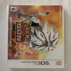 Pokémon sun Nintendo 3DS 2016