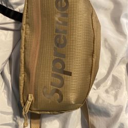 Supreme Waist Bag Tan SS21