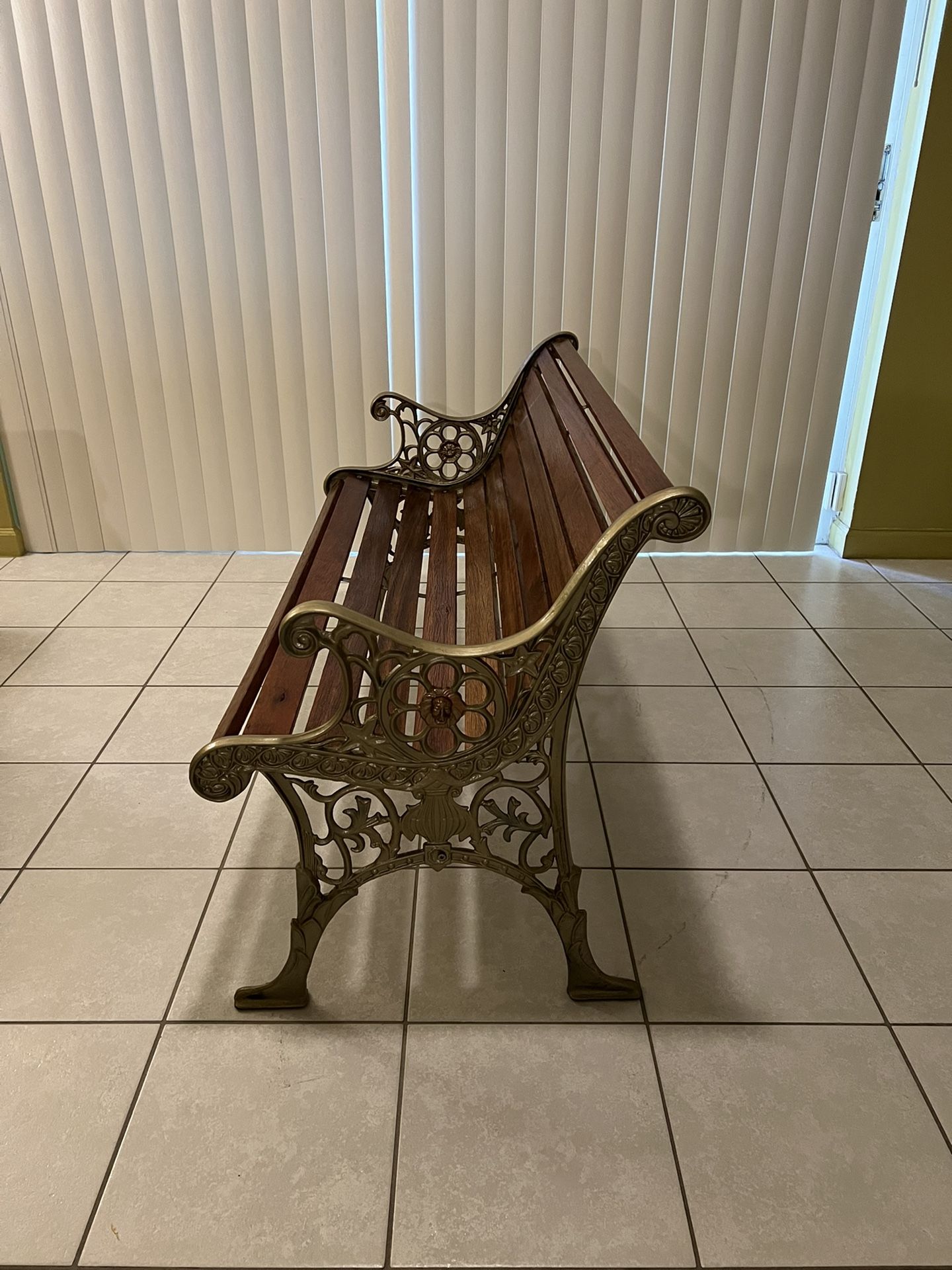 Antique Cast Iron Bench for Sale in Pompano Beach, FL OfferUp