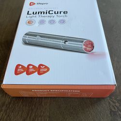 LifePro LumiCure Light Therapy Torch - New Open Box