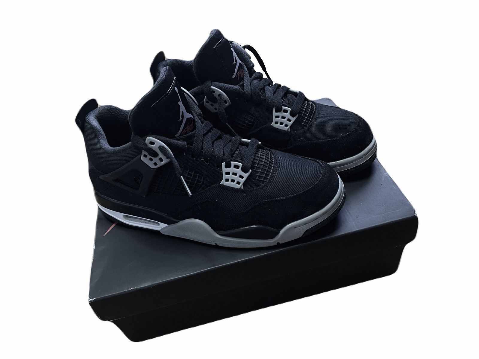 Jordan 4 SE Black Canvas (Size 8)