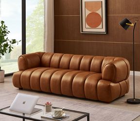 GENUINE LEATHER SOFA