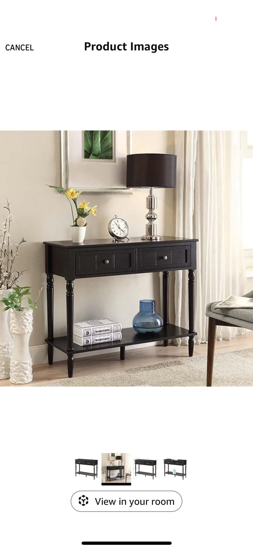 Hallway Table With Shelf