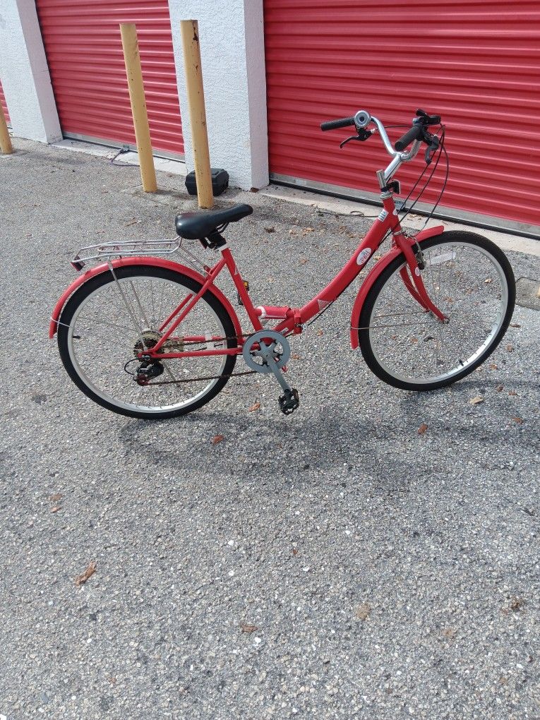 Iped Foldable Bike .fits In Trunk