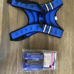 Women Weighted Vest And Weighted Ankle Bands 