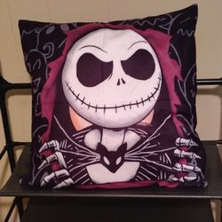 Jack Skellington Throw Pillow