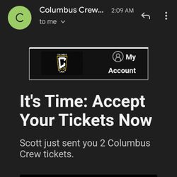 Columbus Crew Tickets.