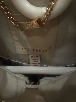 Ted Baker Size 2 crop trench coat