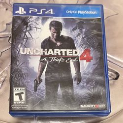 Uncharted 4 A Thief's End PS4 PlayStation 4 